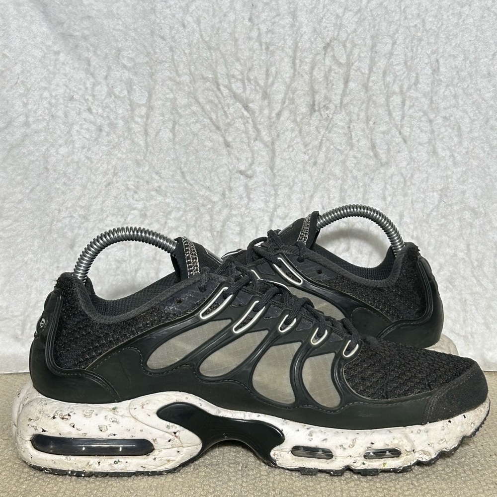 Nike Mens Black Air Max Terrascape Plus Off Noir Running Sneakers Shoes SZ 8.5 - Picture 6 of 11